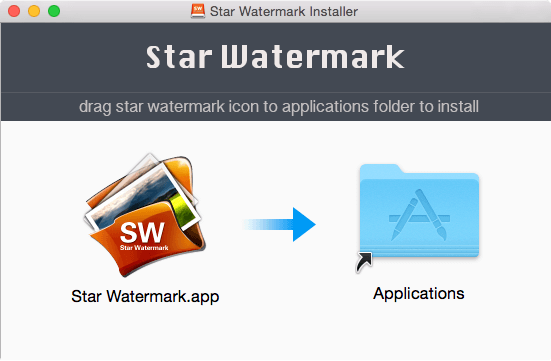 watermark star