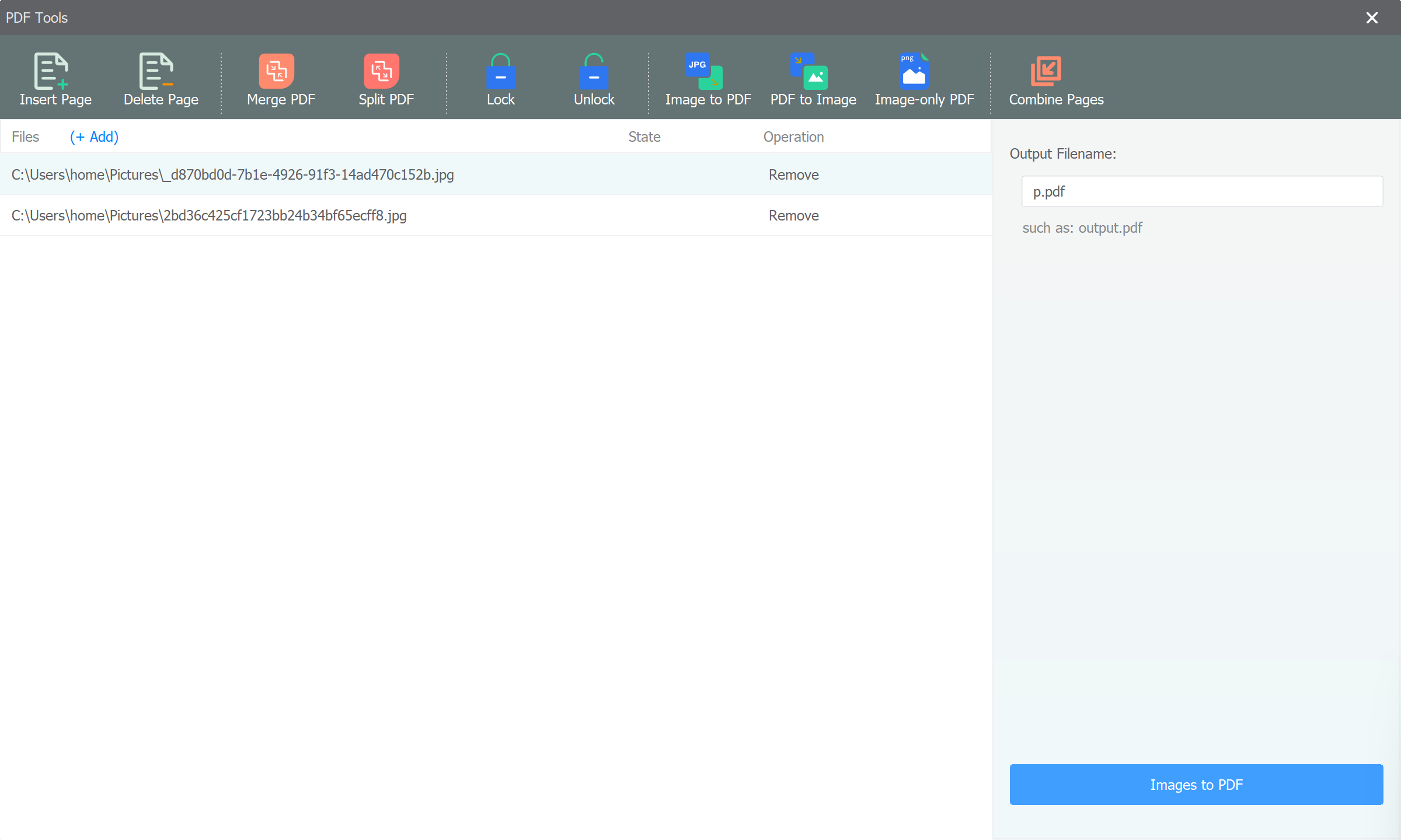 How To Convert Images To PDF With Star PDF Watermark